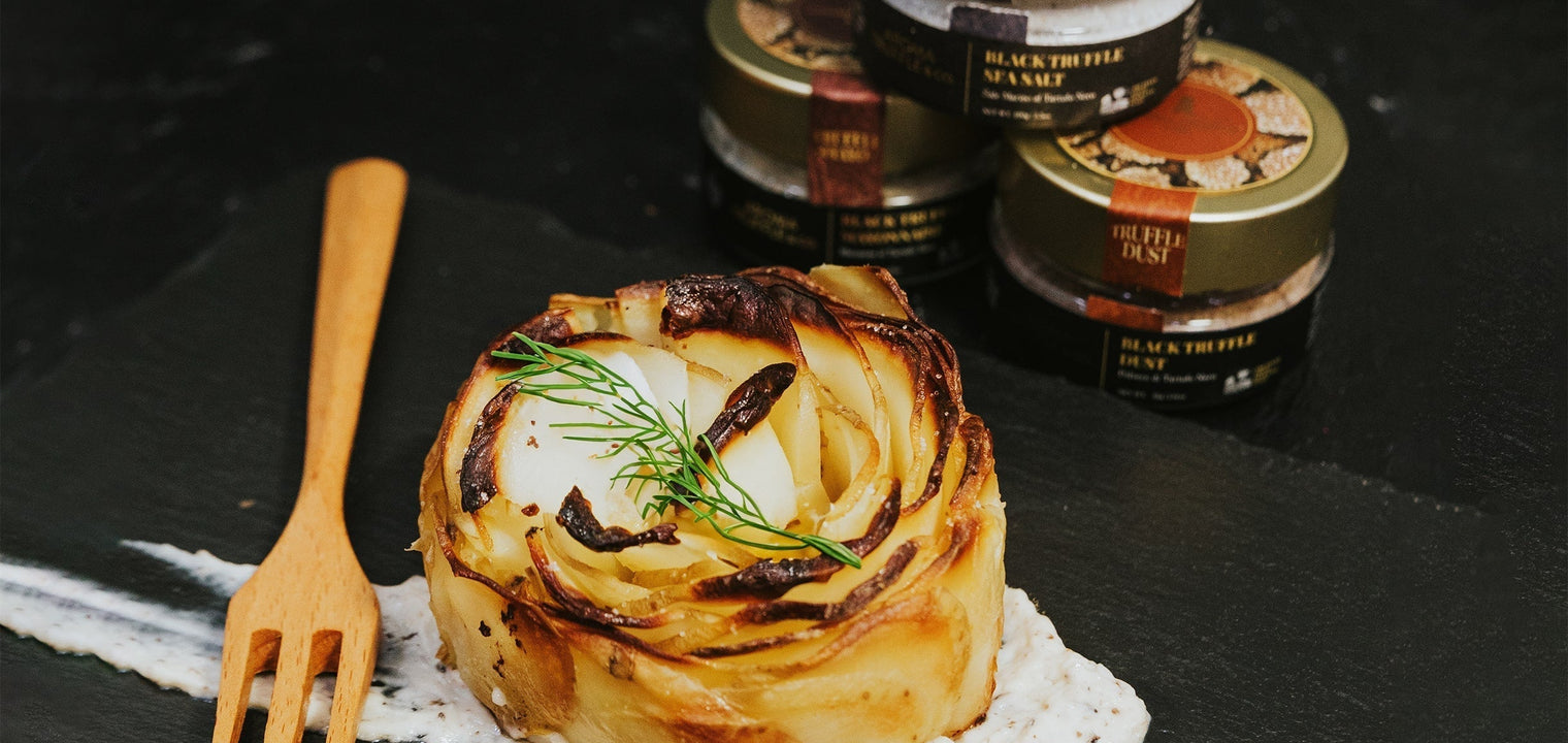 Potato Rosette with Truffle Mayonnaise