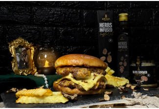 Black Truffle Burger - Aroma Truffle