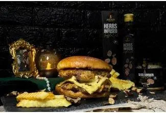 Black Truffle Burger - Aroma Truffle