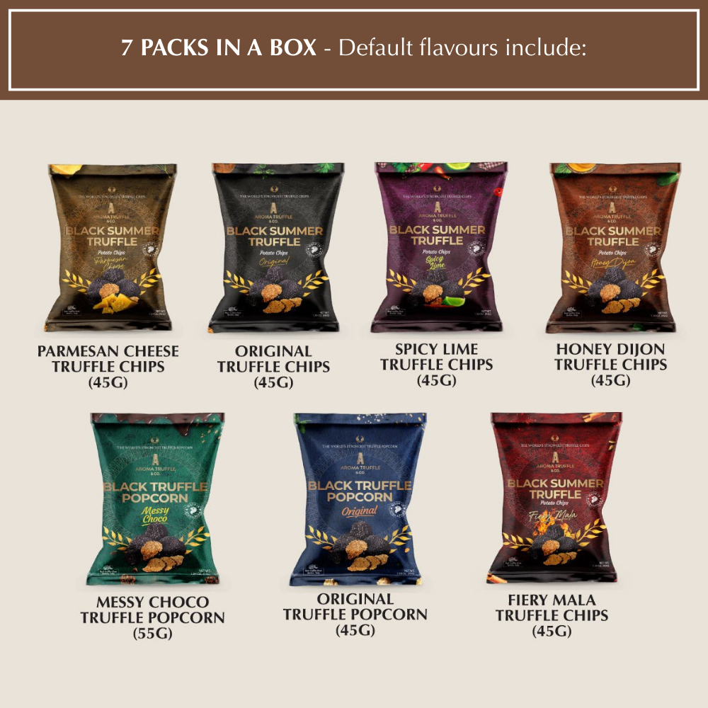 The Truffle Discovery Gift Box | 6 or 7-Flavor Luxury Tasting Flight