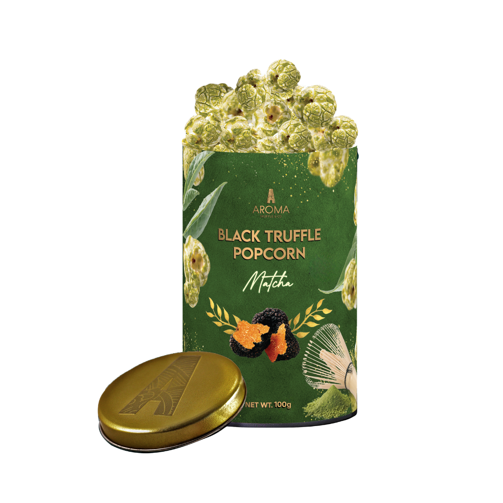 Black Truffle Popcorn – Matcha
