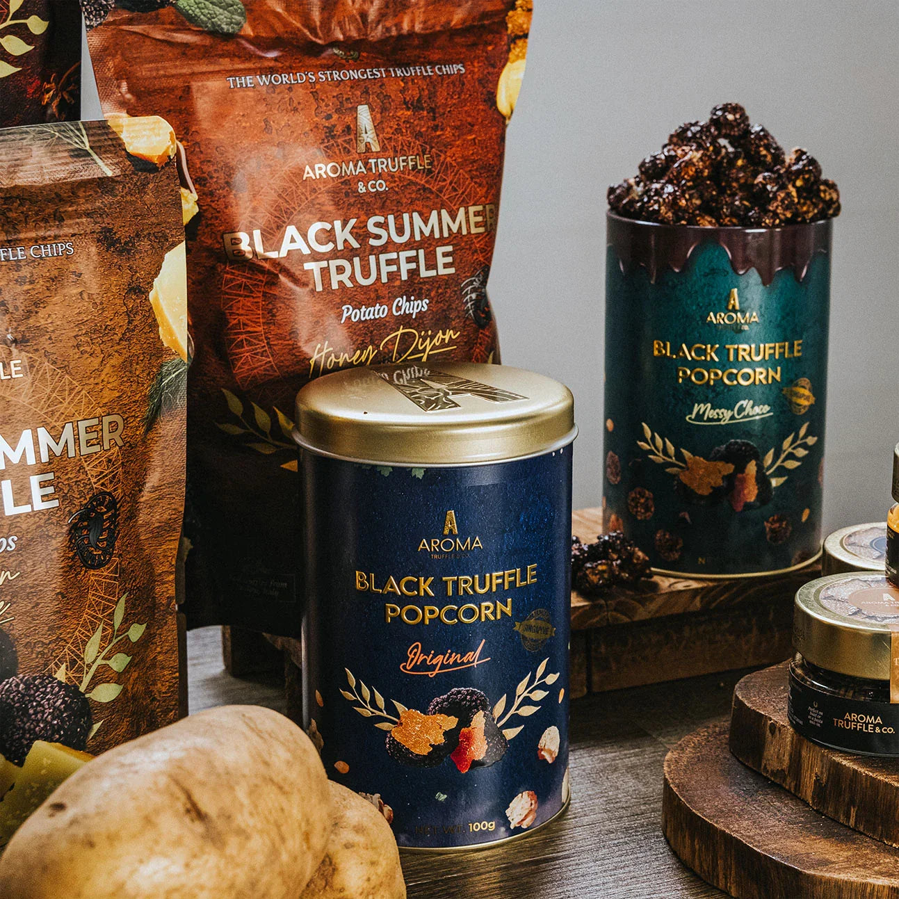 Truffle Popcorn Truffle Chips