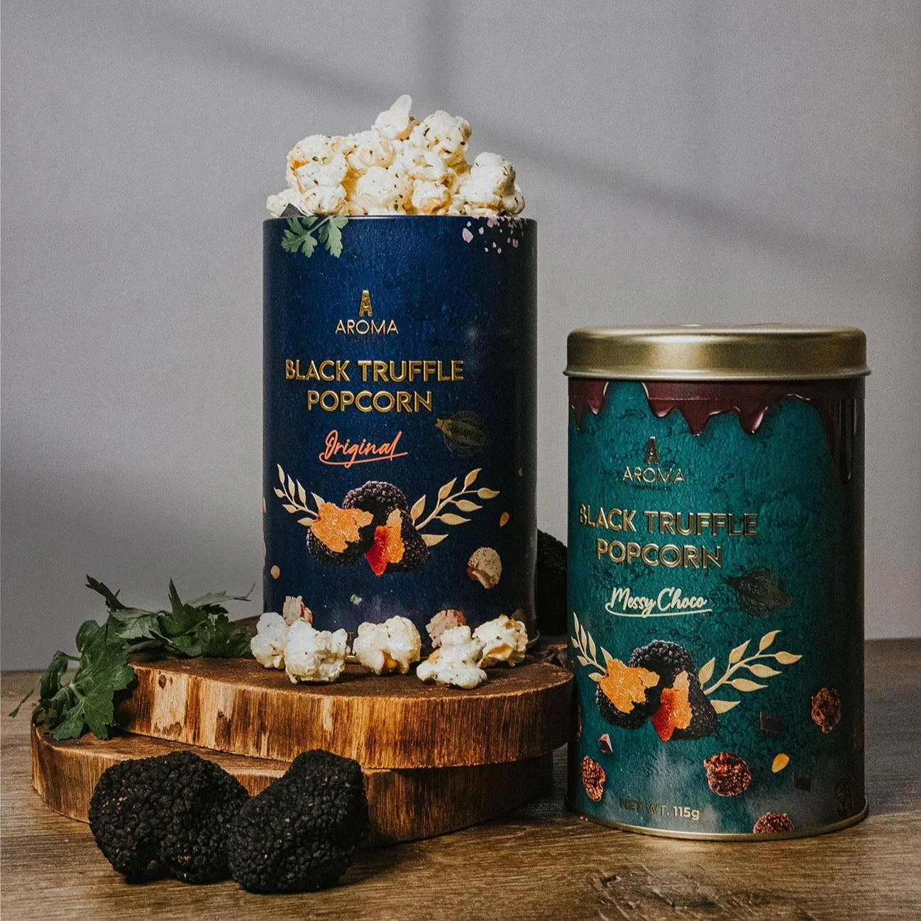 Truffle popcorn original messy