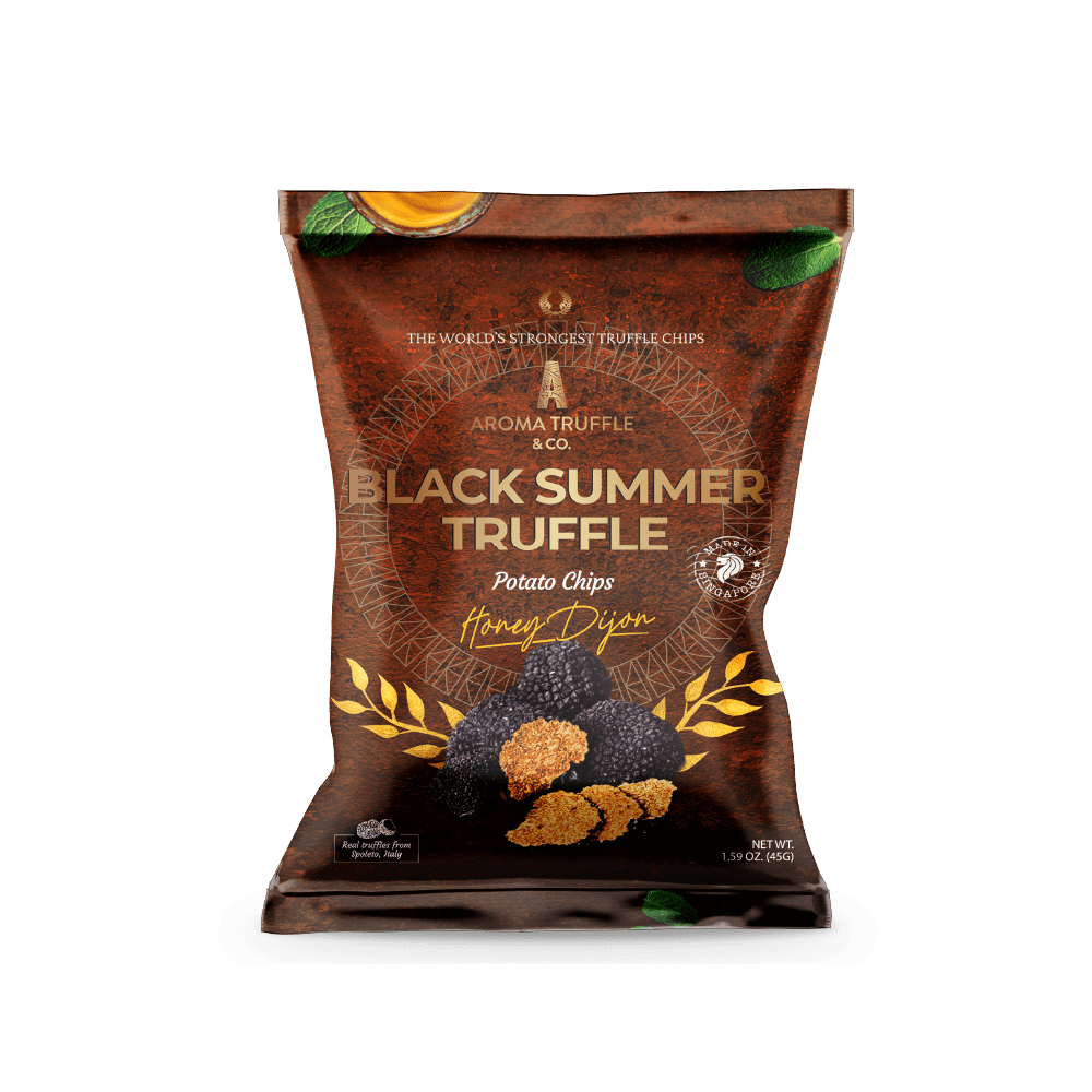 Black Summer Truffle Chips - Honey Dijon (50g) - Aroma Truffle