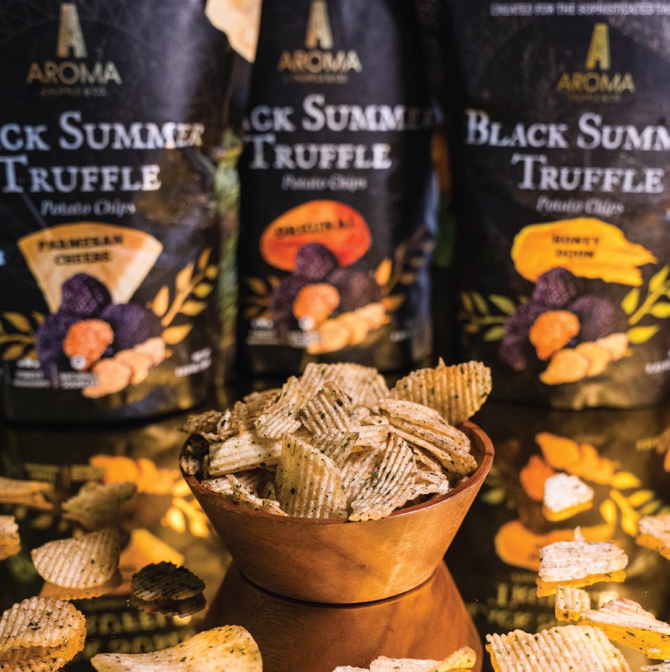 Black Summer Truffle Chips - Original (100g) - Aroma Truffle