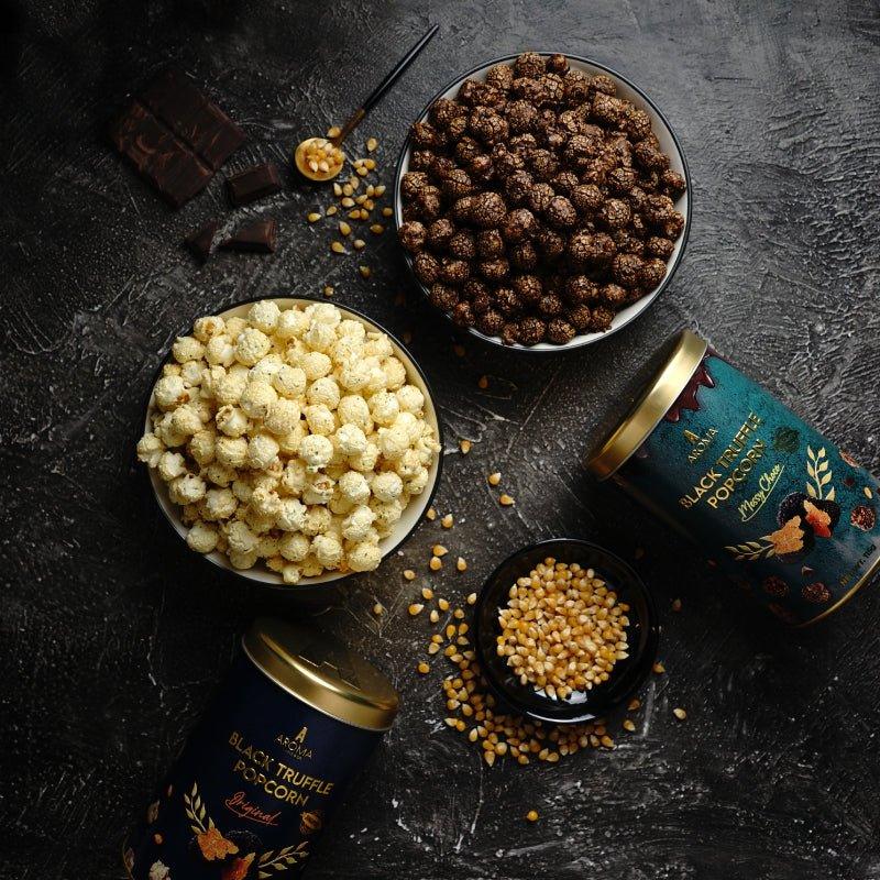Black Truffle Popcorn - Messy Choco (115g) - Aroma Truffle