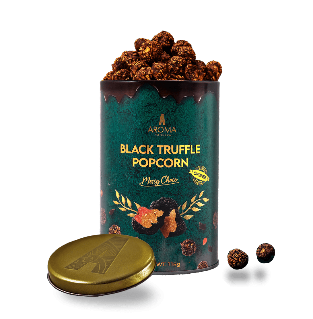 Black Truffle Popcorn - Messy Choco (115g) - Aroma Truffle