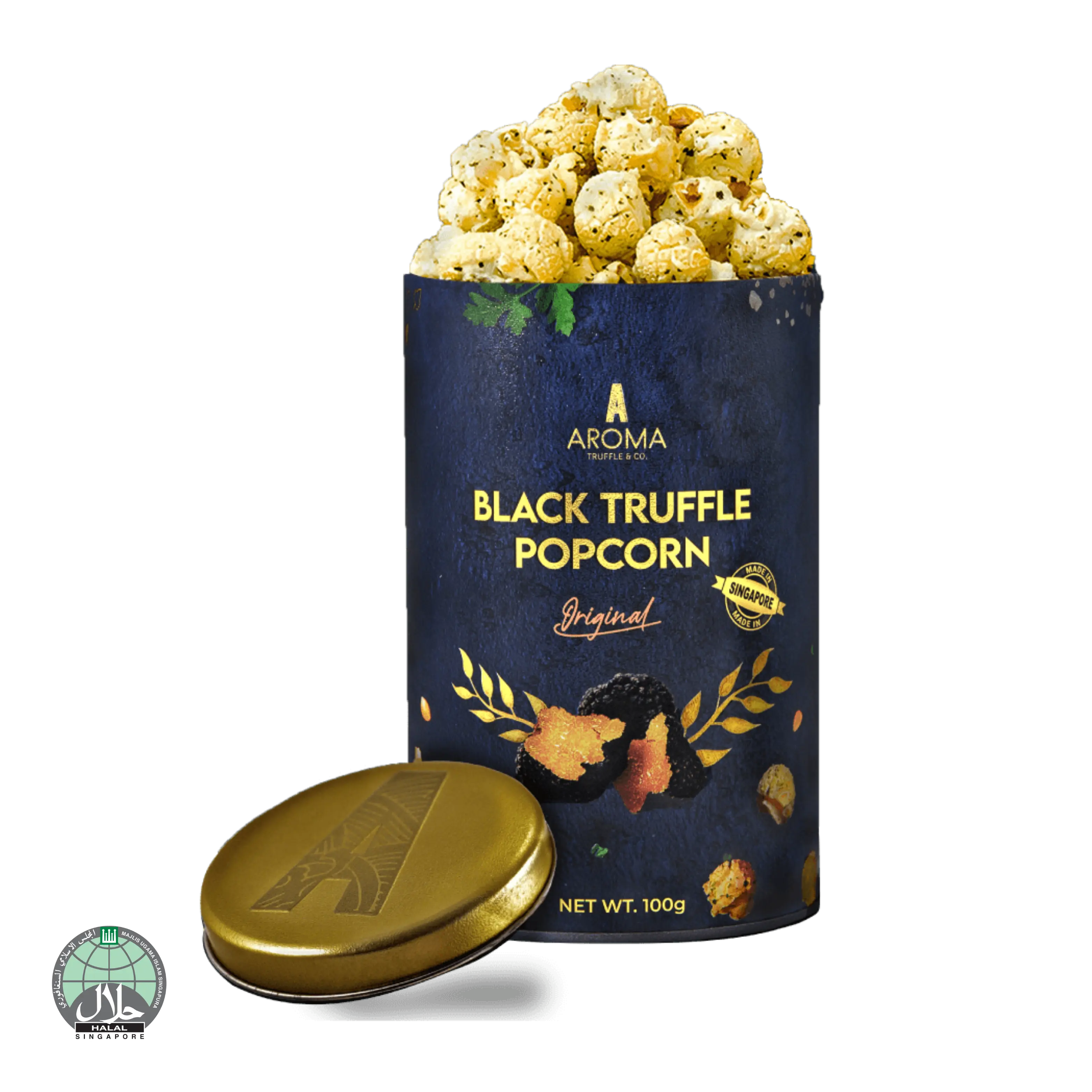 Black Truffle Popcorn - Original (100g) - Aroma Truffle