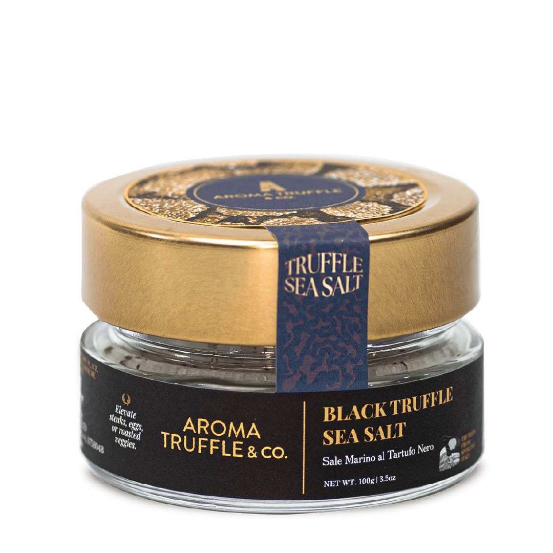 Black Truffle Sea Salt (100g) - Aroma Truffle