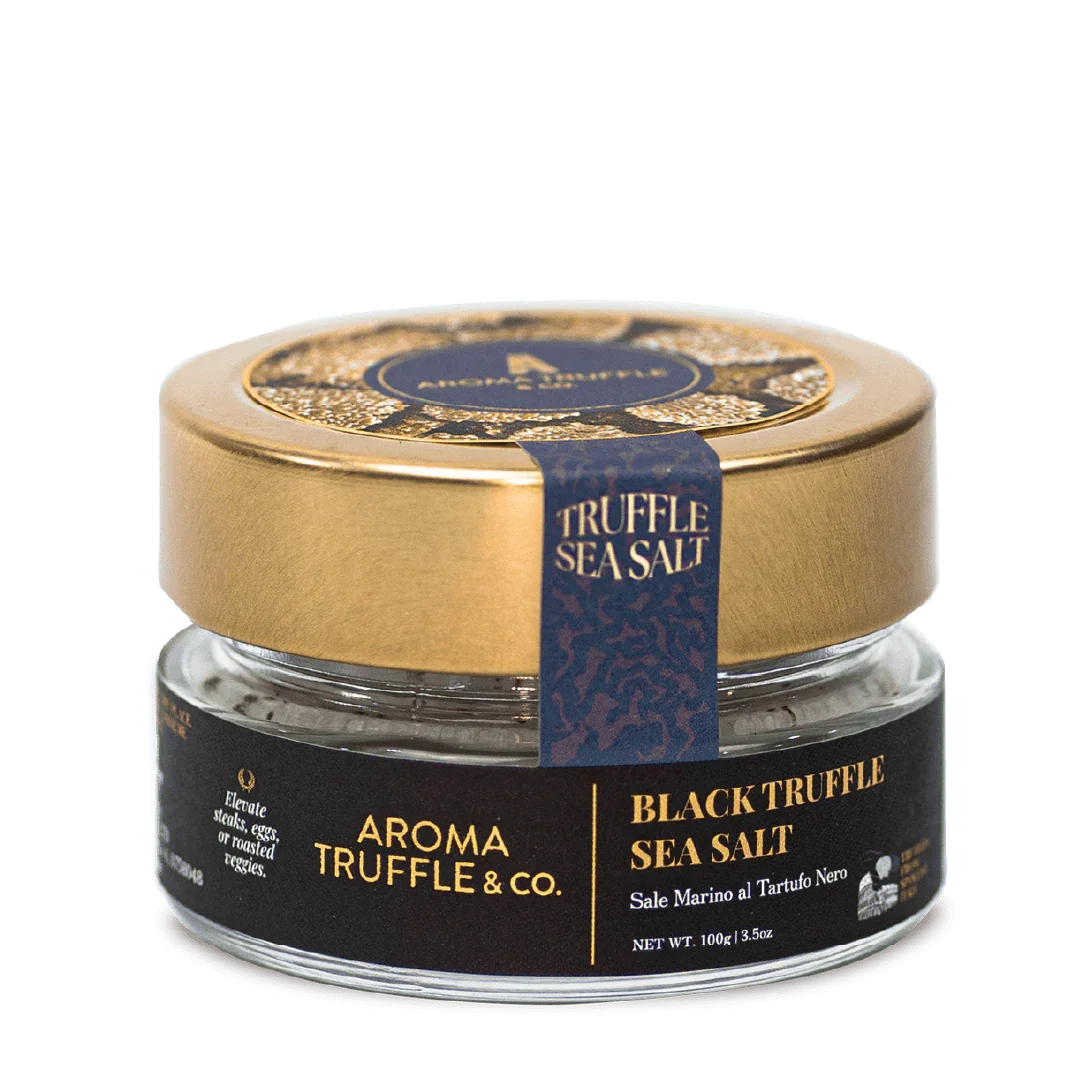 Black Truffle Sea Salt (100g) - Aroma Truffle