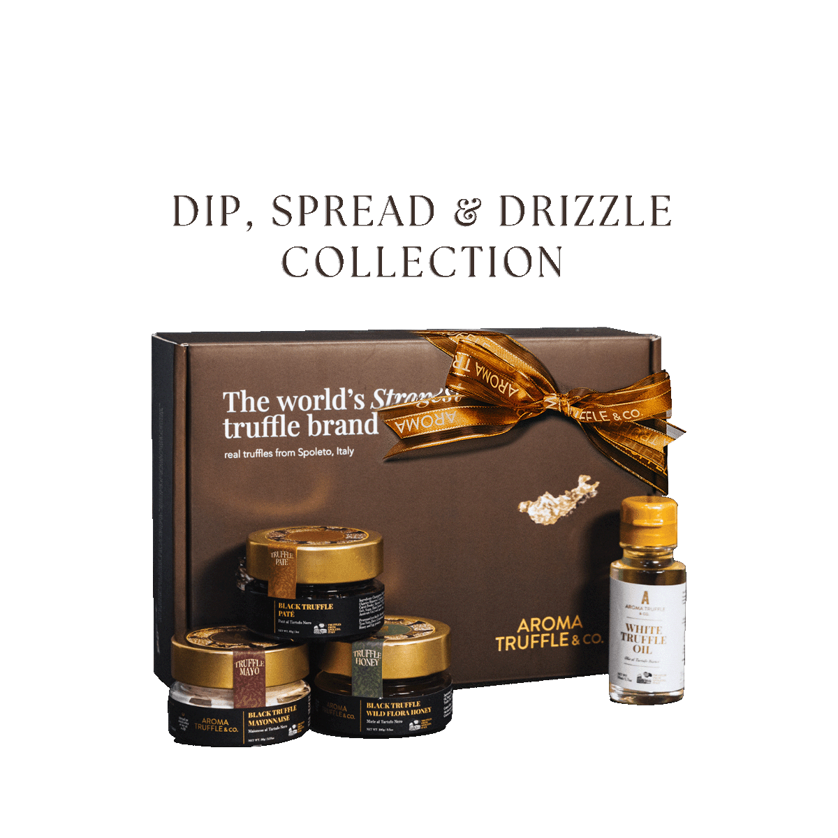 Truffle Condiment Gift Set - Dip, Spread & Drizzle Collection