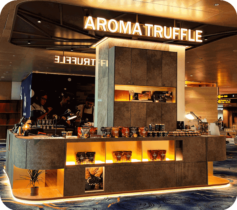 t1 airport shop Aroma Truffle