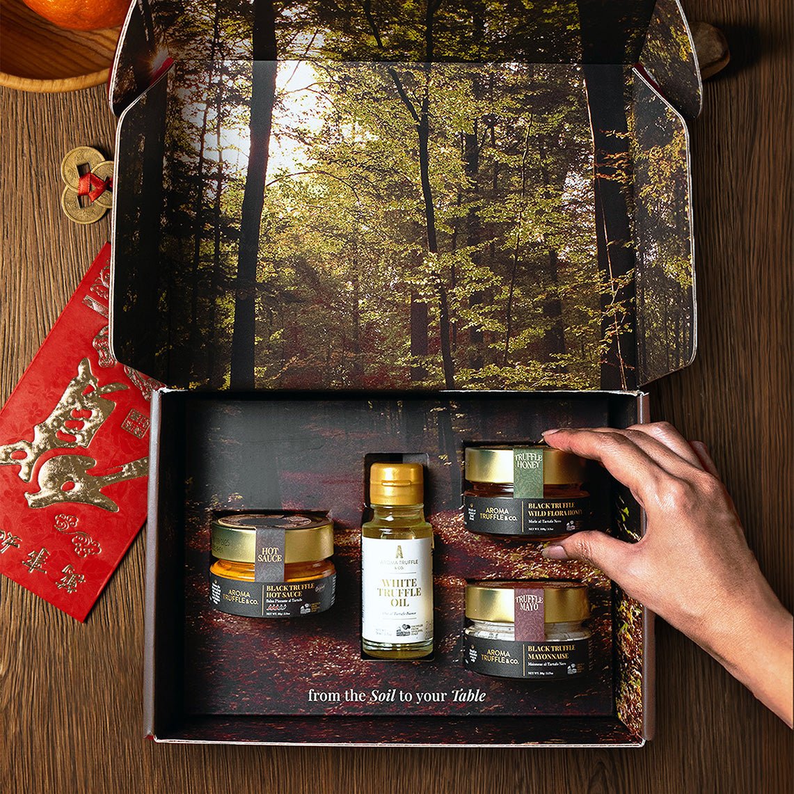 Truffle Condiment Gift Set - Dip & Drizzle Collection - Aroma Truffle