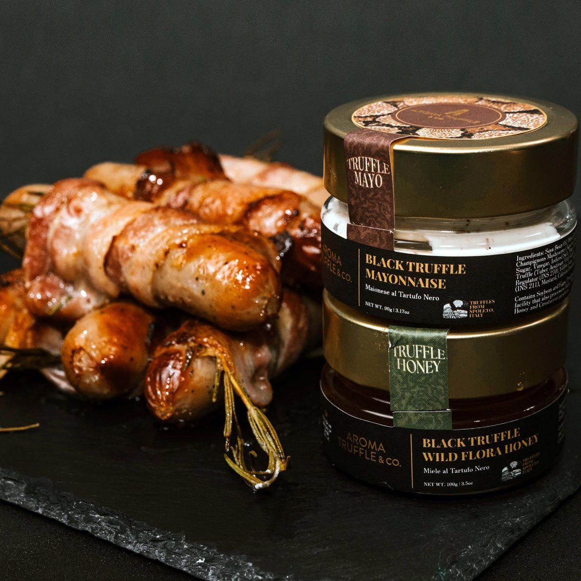 Truffle Condiment Gift Set - Dip, Spread & Drizzle Collection - Aroma Truffle