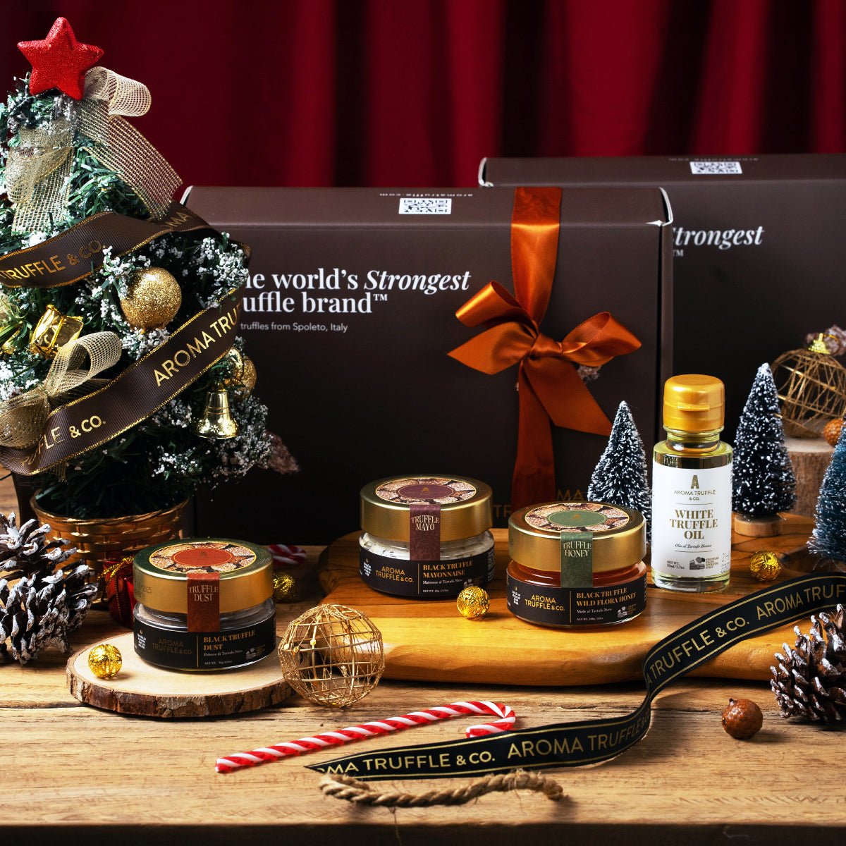 Truffle Condiment Gift Set - Dip, Spread & Drizzle Collection - Aroma Truffle