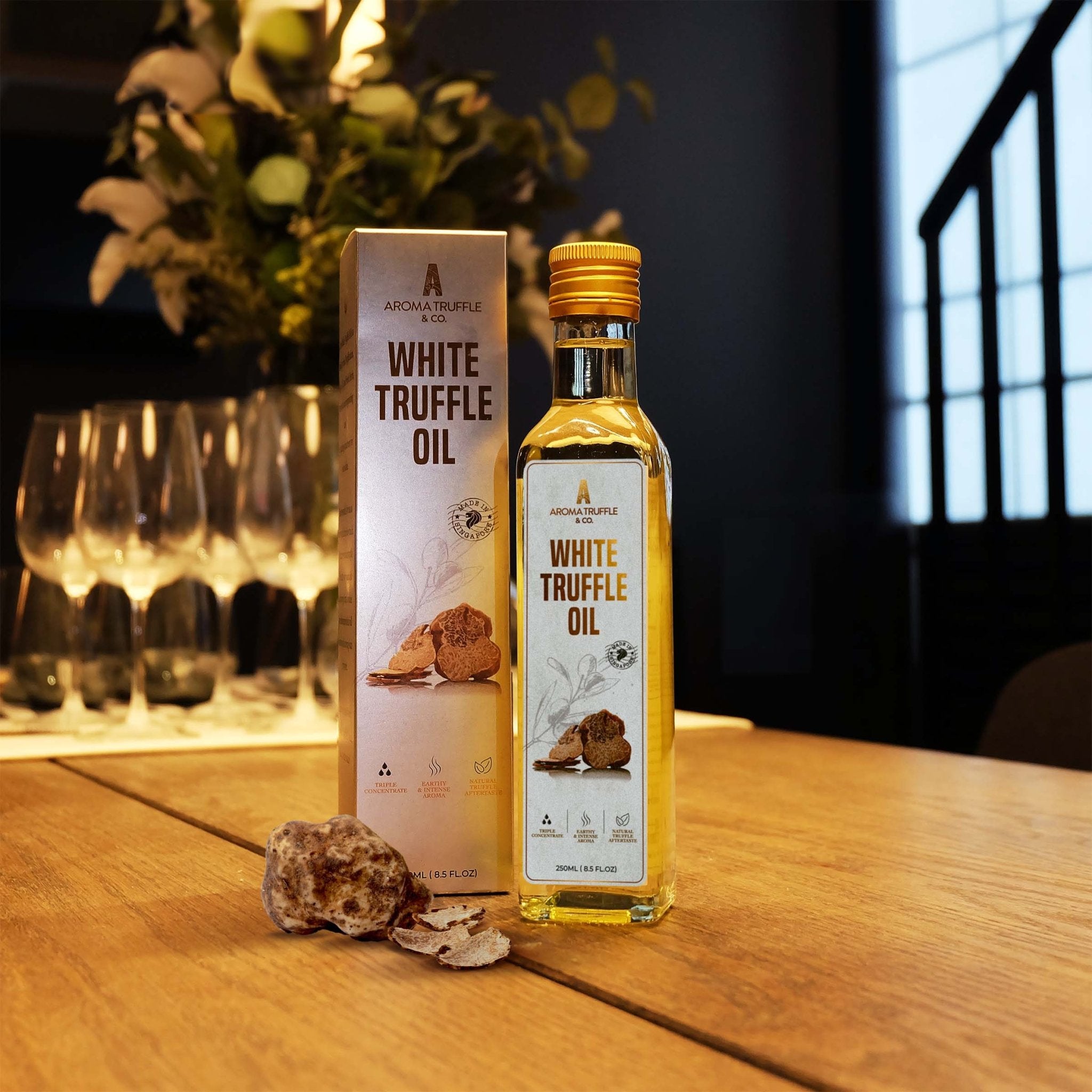 White Truffle Oil (250ml) - Aroma Truffle
