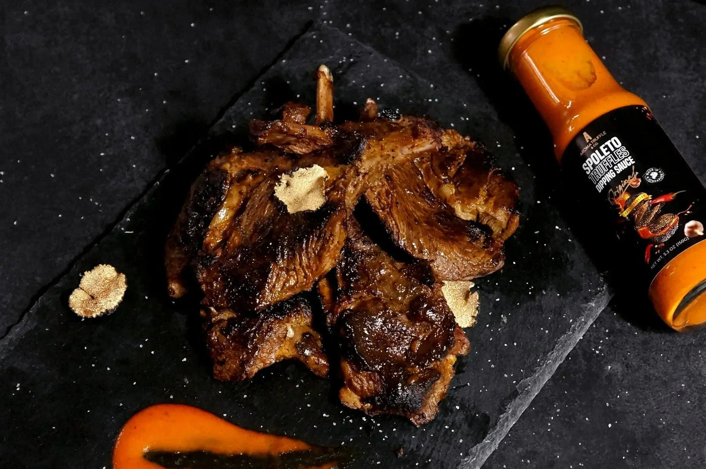 Lamb marinated in Dipping Sauce Original - Aroma Truffle