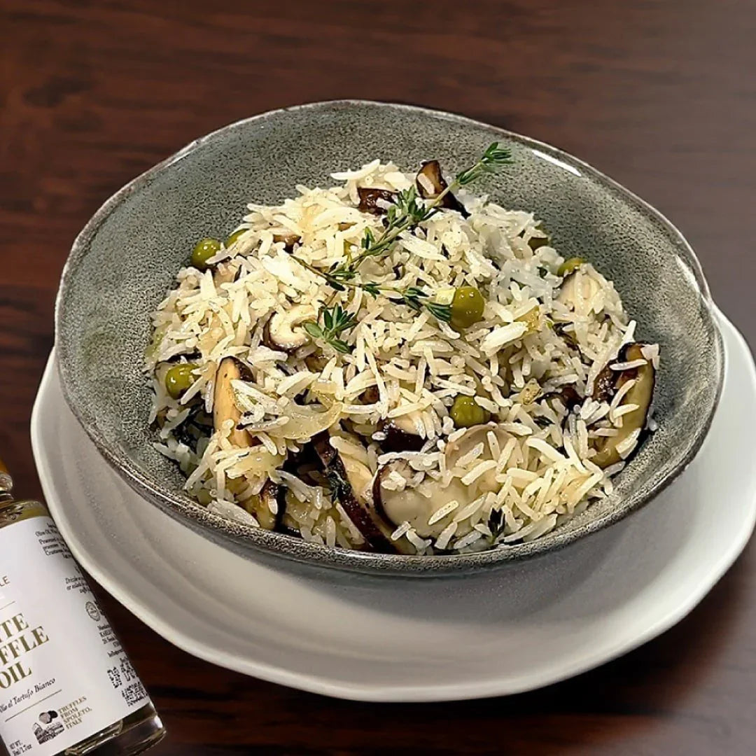 Truffle Fried Rice with White Truffle Oil