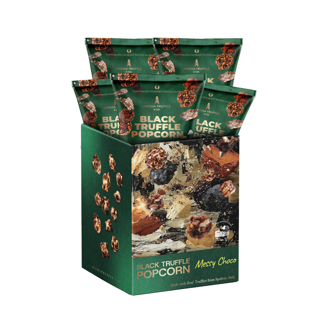 Black Truffle Popcorn - Messy Choco (Dark 60% Chocolate)