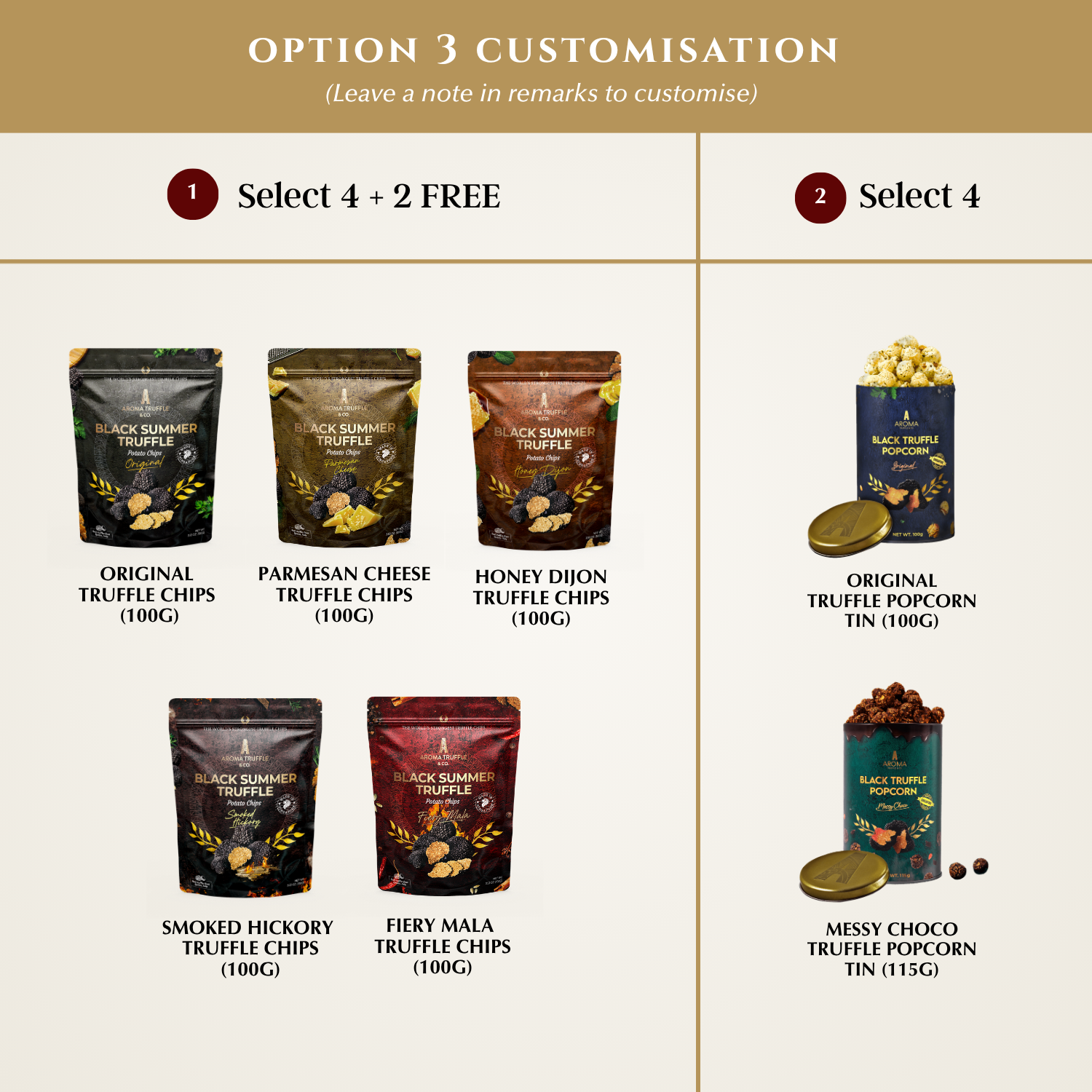 SG61 Exclusive | 4 Chips + 4 Popcorn Tins + 2 FREE Chips