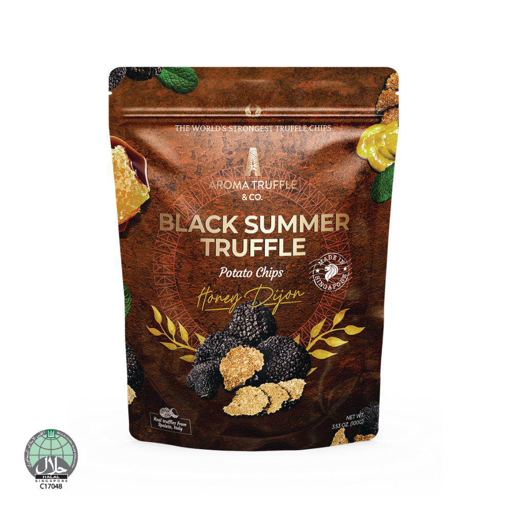 Black Summer Truffle Chips - Honey Dijon