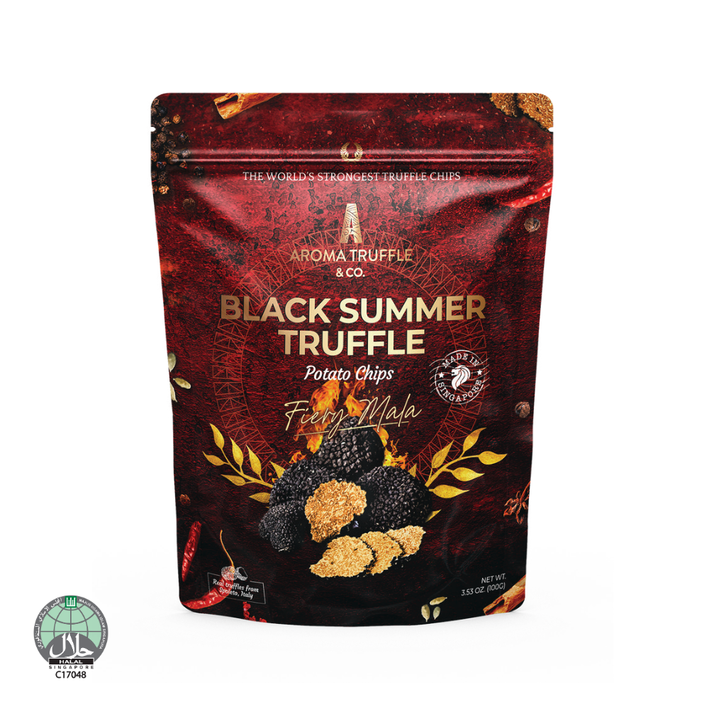Black Summer Truffle Chips - Fiery Mala