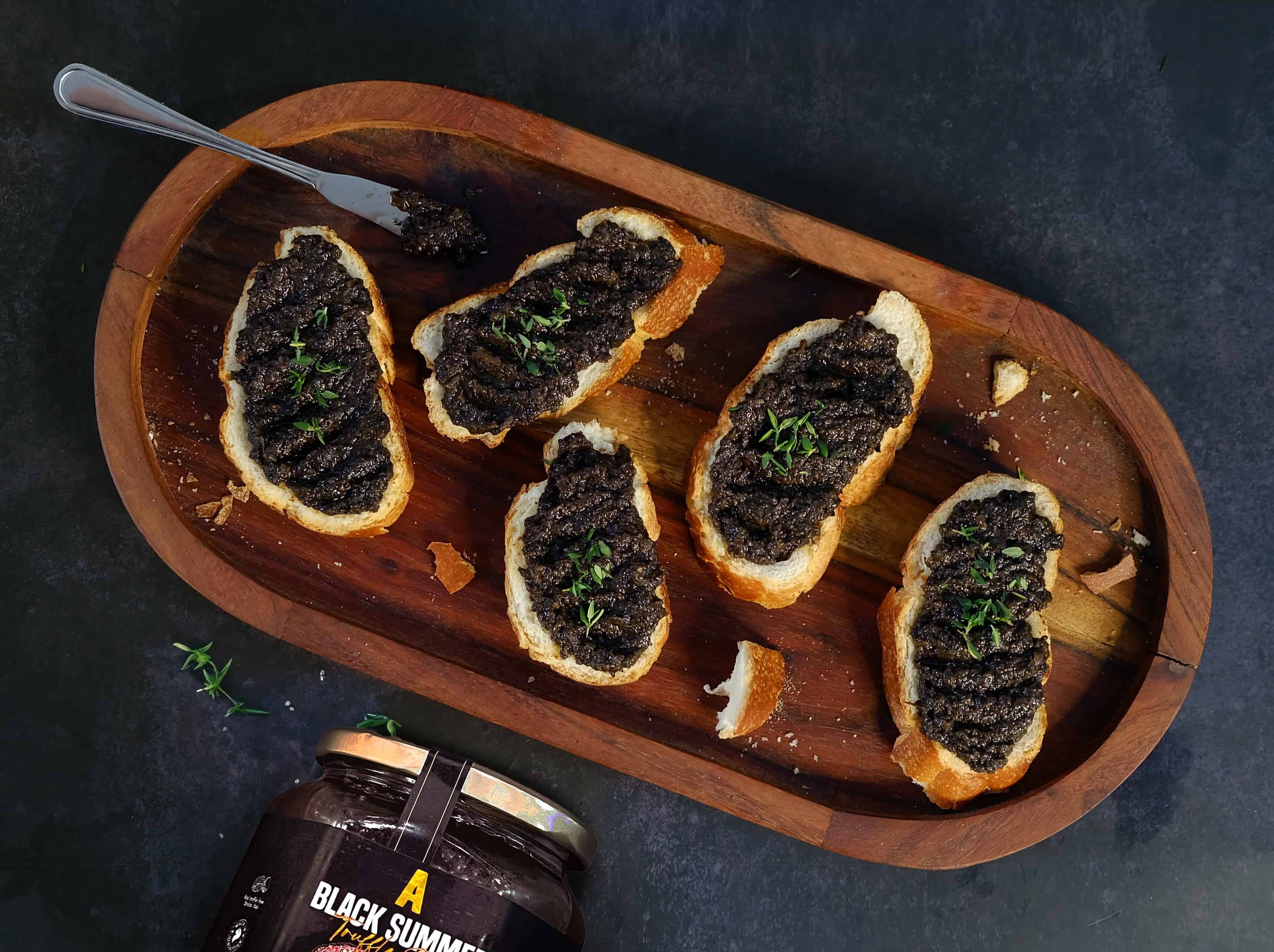 Truffle Pate with Toast