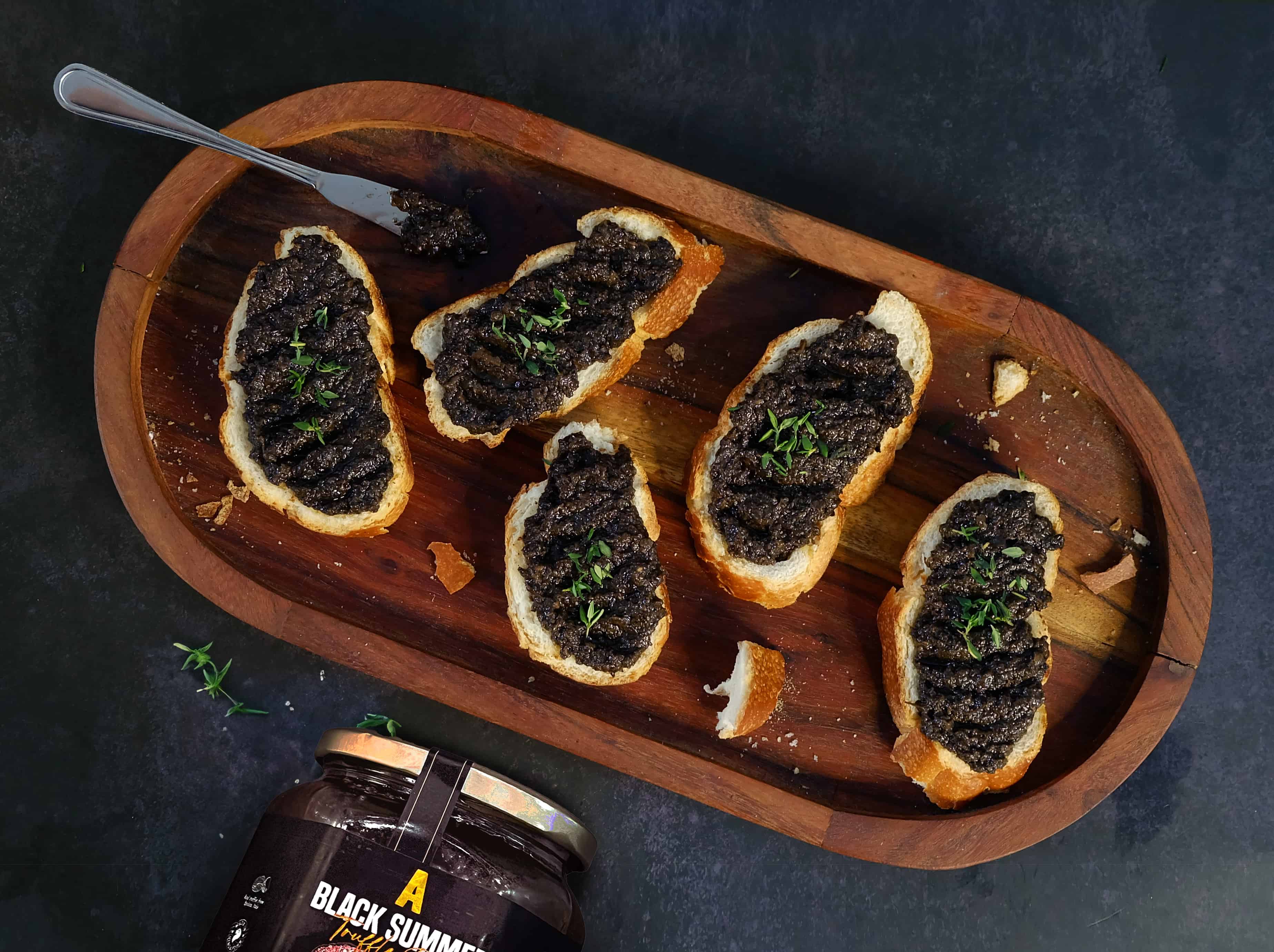 Truffle Pate with Toast