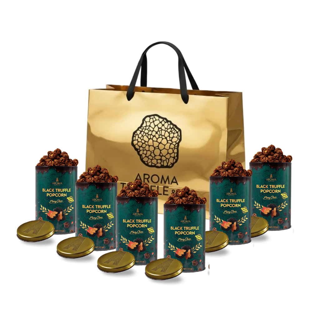 Truffle Popcorn 6-Tin Pack – Buy 5, Get 1 Free
