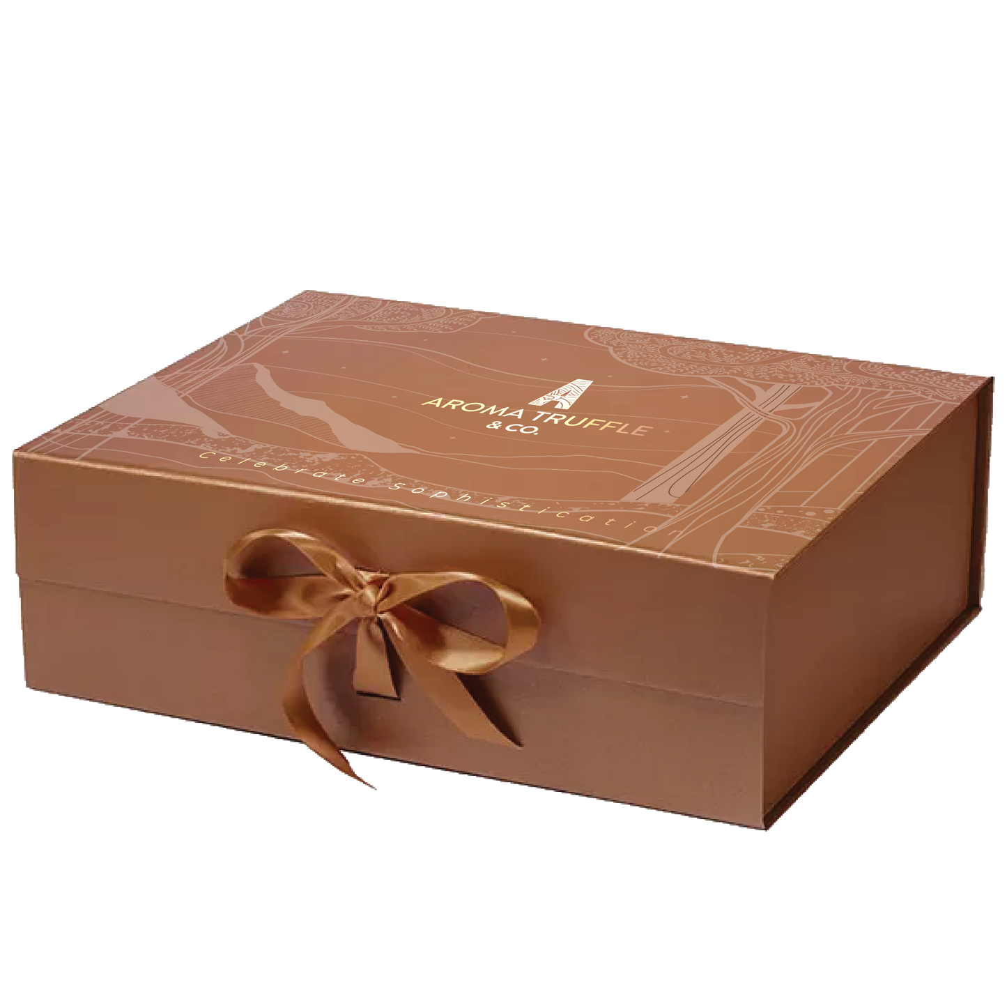 PREMIUM PAPER GIFT BOX - Copper