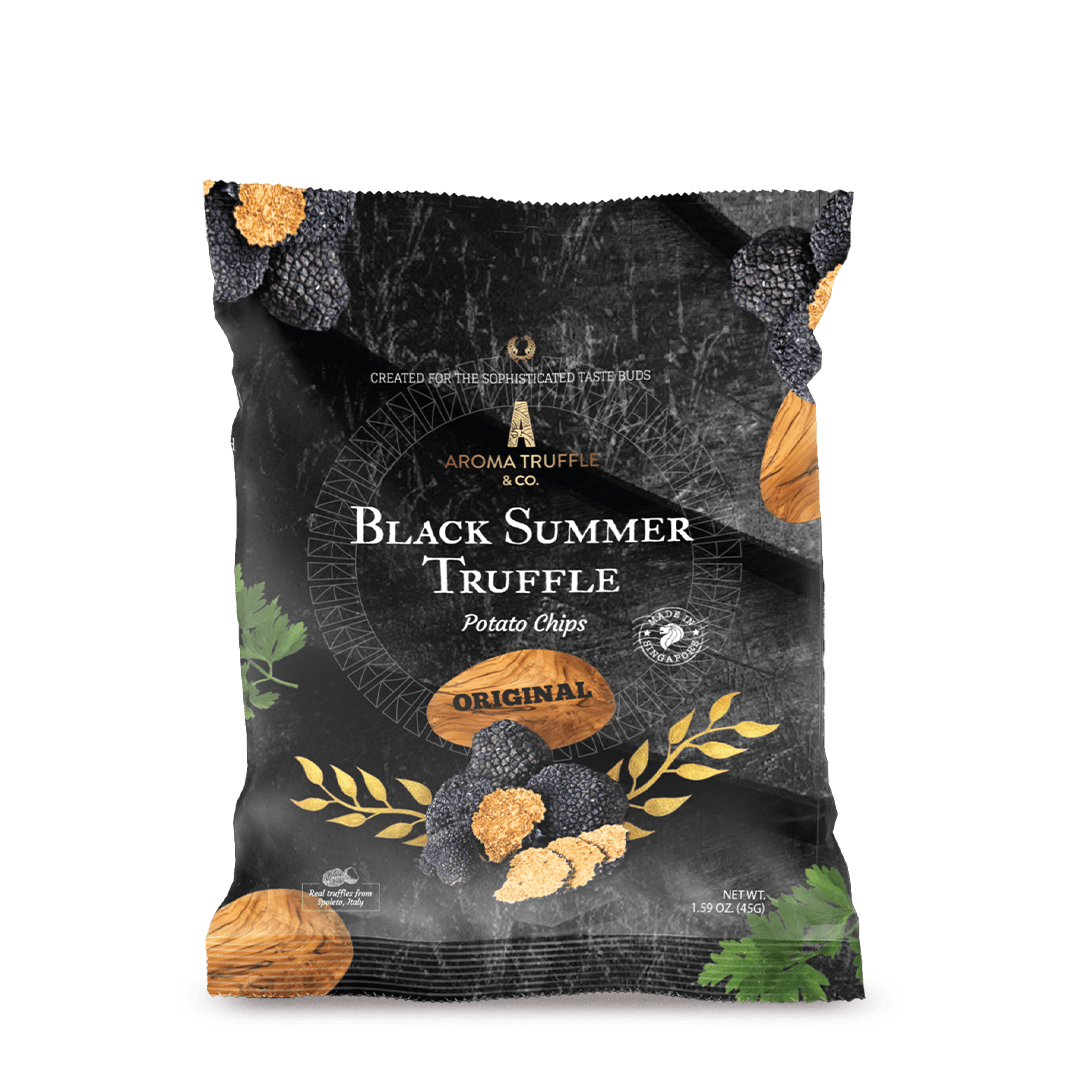 Black Summer Truffle Chips - Original (45g) - Aroma Truffle