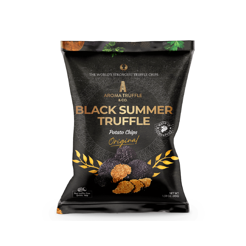 Black Summer Truffle Chips - Original (45g) - Aroma Truffle