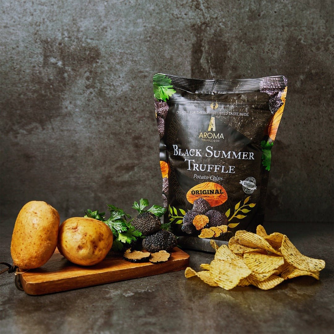 Black Summer Truffle Chips - Original (45g) - Aroma Truffle