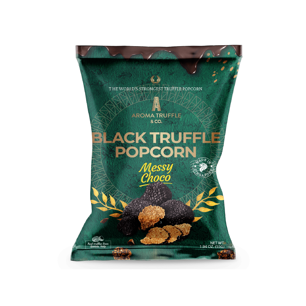 Black Truffle Popcorn - Messy Choco (55g) - Aroma Truffle