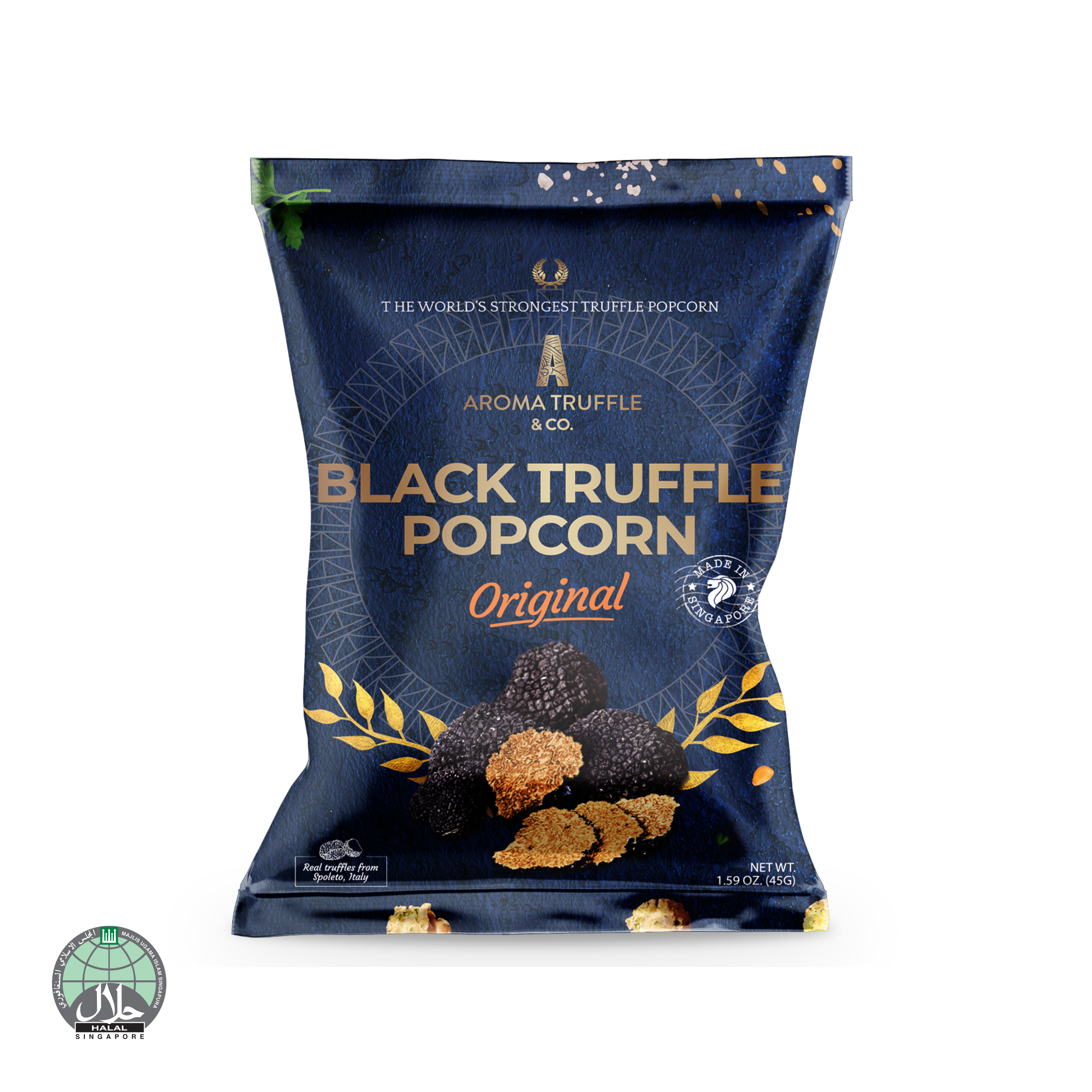 Black Truffle Popcorn - Original (45g) - Aroma Truffle