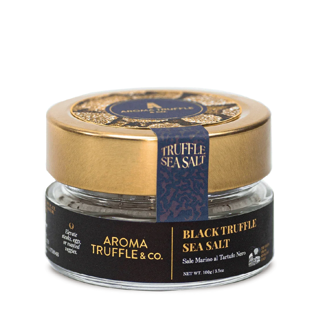 Black Truffle Sea Salt (100g) - Aroma Truffle