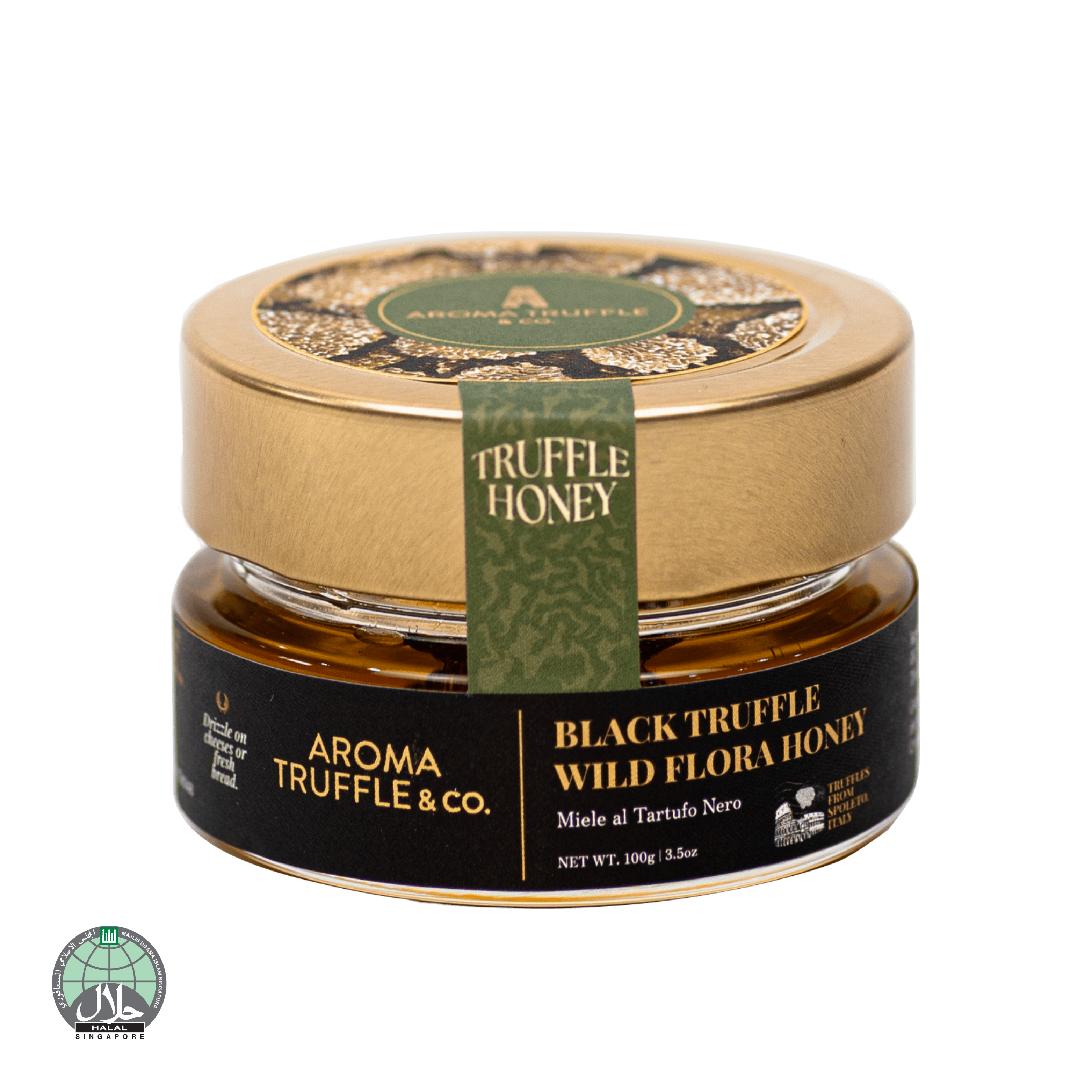 Black Truffle Wild Flora Honey (100g) - Aroma Truffle