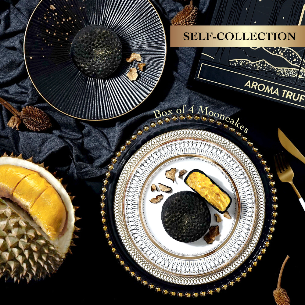 [Early Bird Promotion] TRUFFLE MSW DURIAN MOONCAKES - Box of 4 Mooncakes | Self Collection