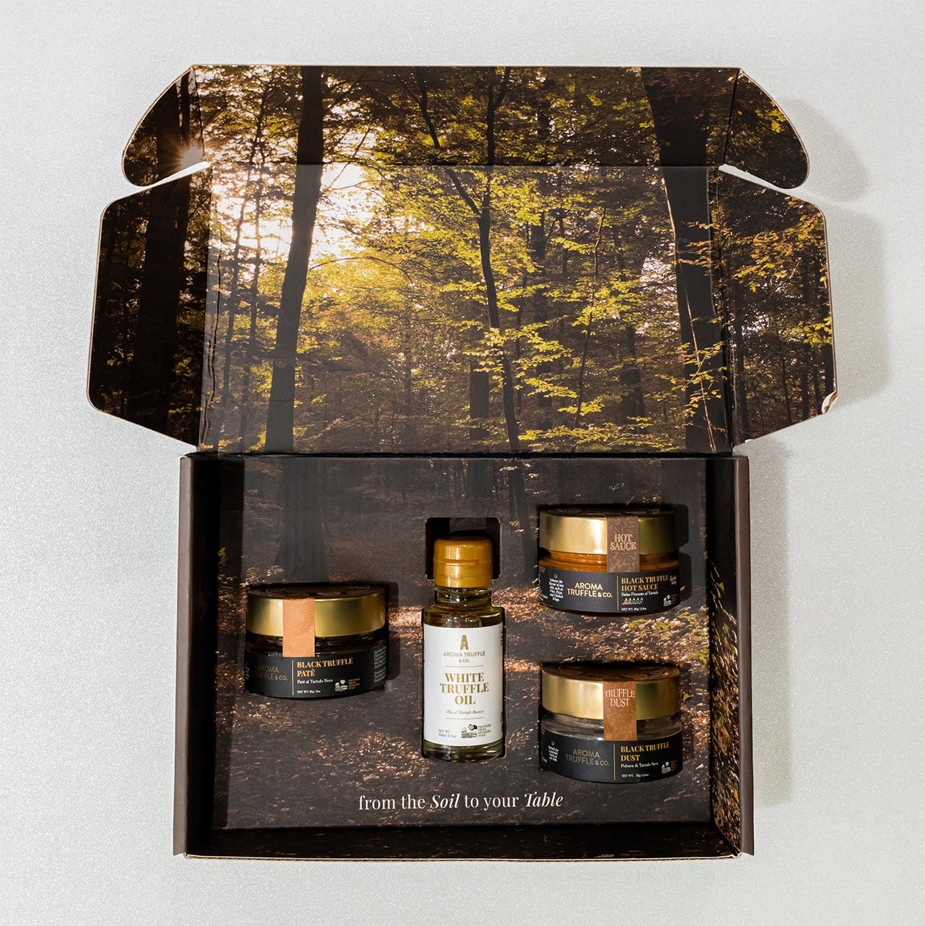 Truffle Condiment Gift Set - Dip, Spread & Drizzle Collection - Aroma Truffle